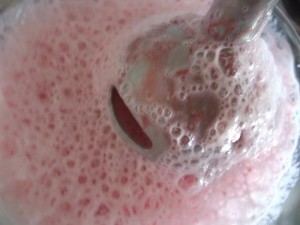 Erdbeermilch