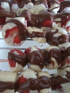 Schokoerdbeeren